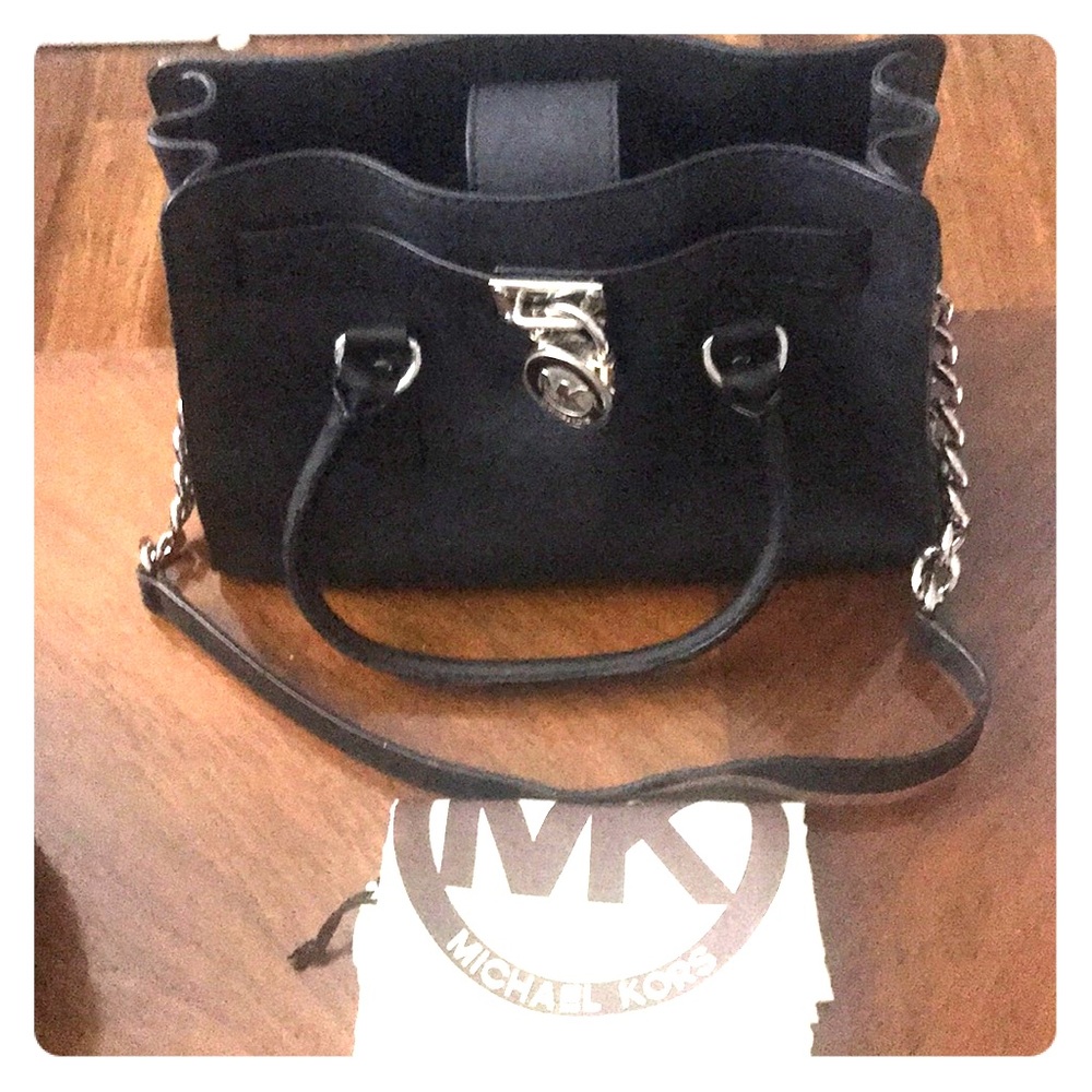 Michael Kors Hamilton Purse w/Chain Handle